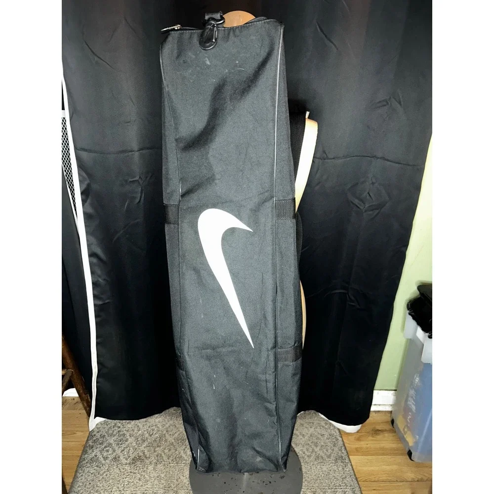 Nike Diamond Baseball‎ Softball Bat Bag Black Backpack Straps Fence Hook
